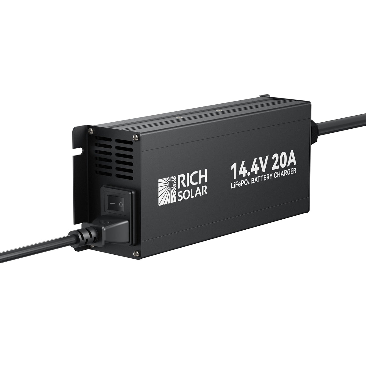 12V(14.6V) 20A | 100-240VAC | 12V LiFePO4 Battery Charger