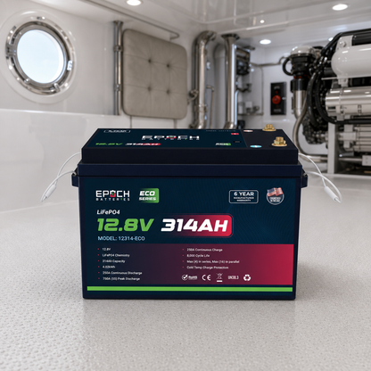 12V 314Ah Eco Series LiFePO4 Battery (4.02kWh)