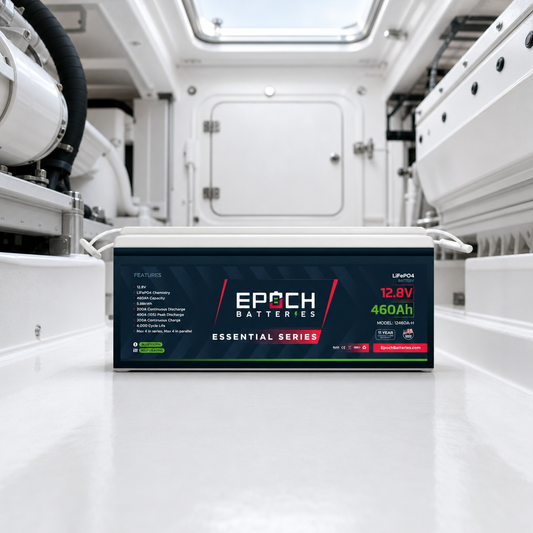 12V 460Ah Essential Series LiFePO4 Battery (5.89kWh)