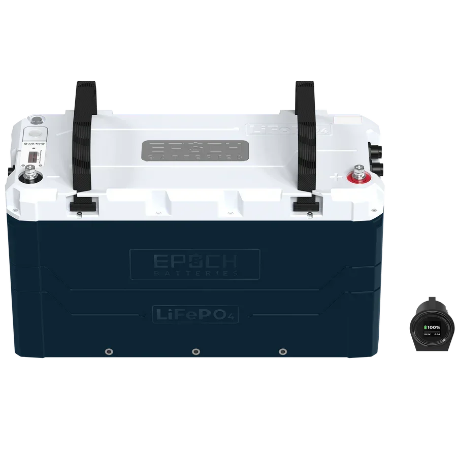 Epoch Battery 12V 460Ah V2 Elite Series - Heated & Bluetooth & Victron Comms LiFePO4 Battery