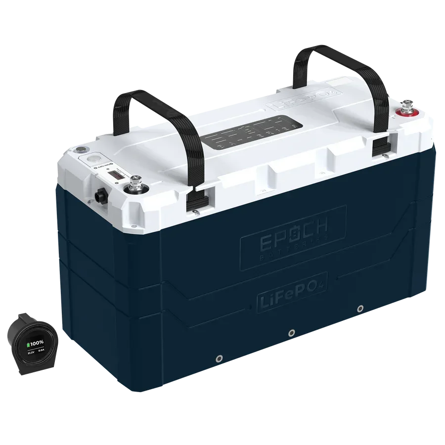 Epoch Battery 12V 460Ah V2 Elite Series - Heated & Bluetooth & Victron Comms LiFePO4 Battery