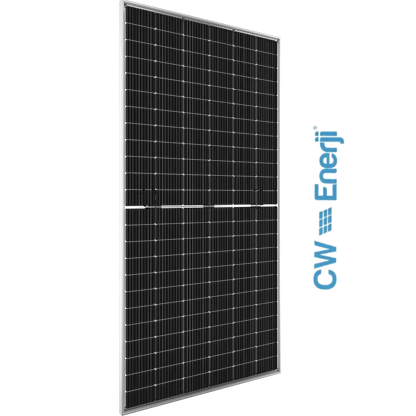 CW Energy 550W Bifacial Solar Panels | Up to 715W Bifacial Gain| CWT550-144PMB10 (Black)