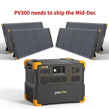 PECRON E3600LFP Portable Power Station 3600W 3072Wh