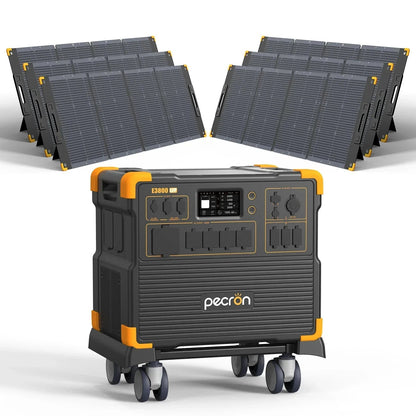 PECRON E3800LFP Portable Power Station 4200W 3840Wh