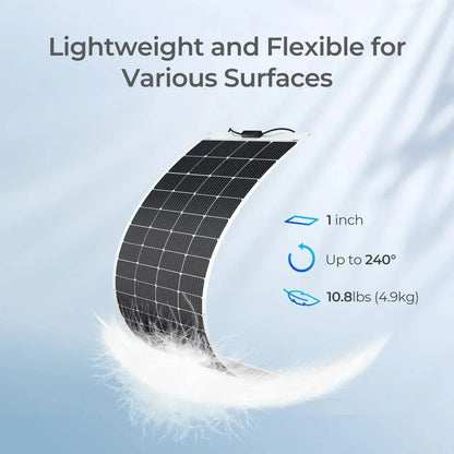 Renogy Flexible 4PCS 200W 12V Monocrystalline Solar Panel