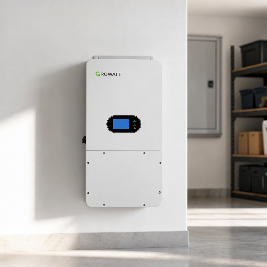 Growatt 18kW Hybrid Inverter | SPH 18000TL-HU-US(B) lifestyle hero image