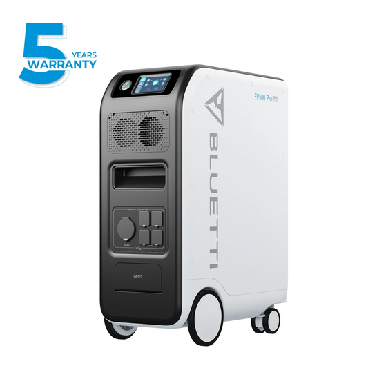 BLUETTI EP500Pro Portable Solar Power Station For Home Backup