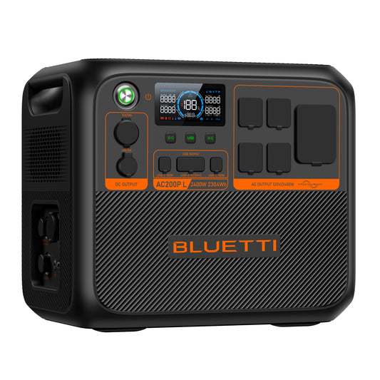 BLUETTI AC200PL Portable Power Station For Emergency Backup 2400W