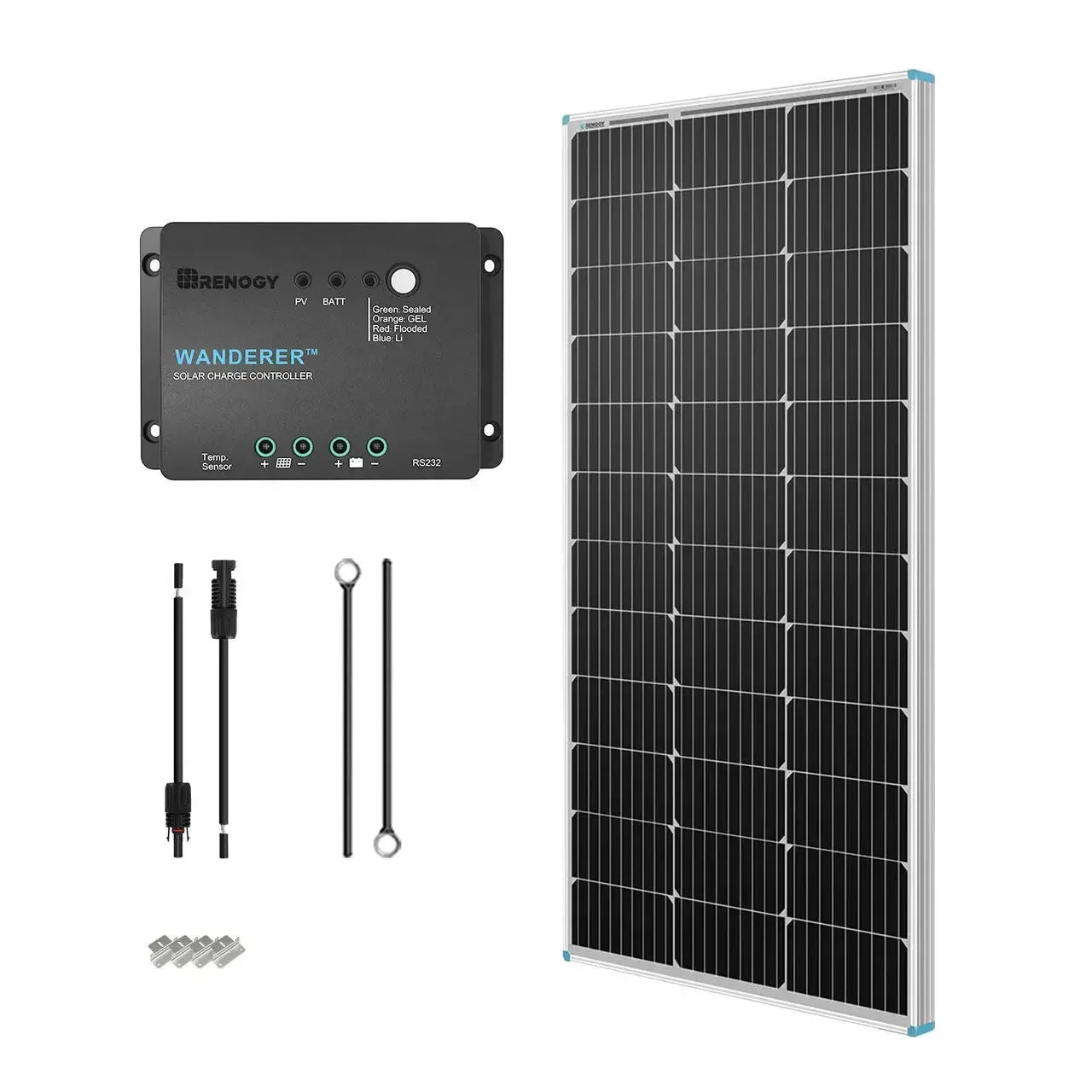 Renogy Starter Kit N-Type 100W 12V Solar Kit