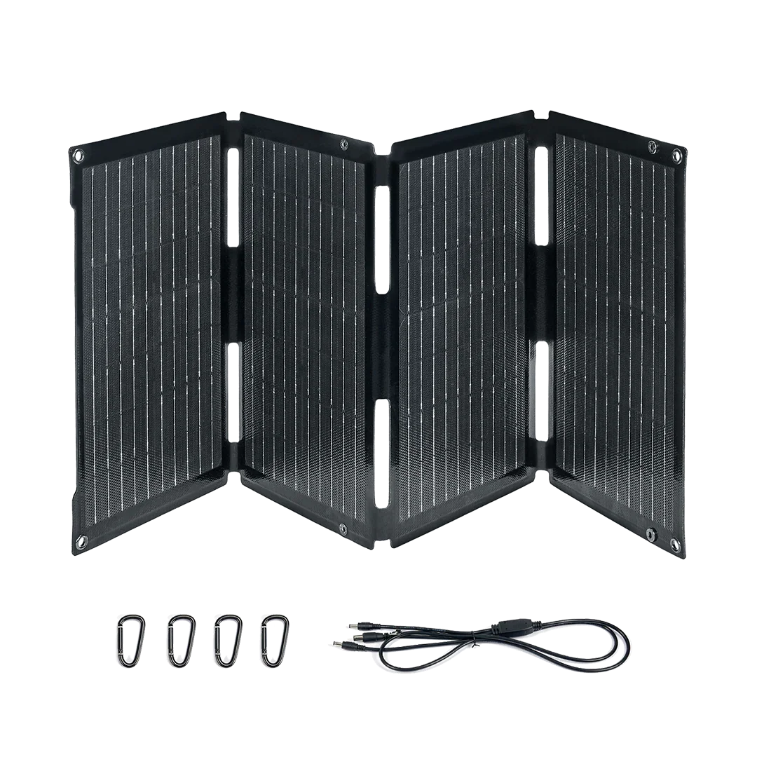 BougeRV 50W Fiberglass Flexible Portable Solar Panel