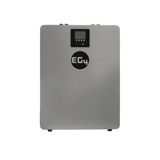 EG4 100Ah Lithium Battery - WallMount [Indoor] | 48V 5.12kWh LiFePO4 | UL1973 Certified | 10-Year Warranty