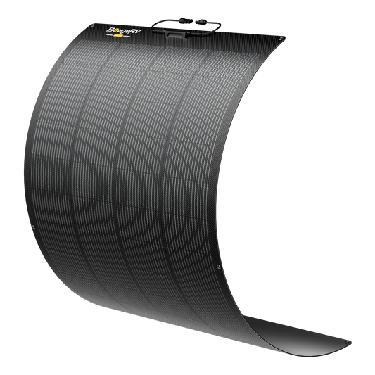 BougeRV Arch Pro 200W N-Type TOPCon Flexible Solar Panel (12V/24V Compatible)