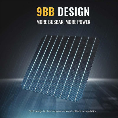 BougeRV 12V 400 Watt Rigid Solar Kit Upgraded Version