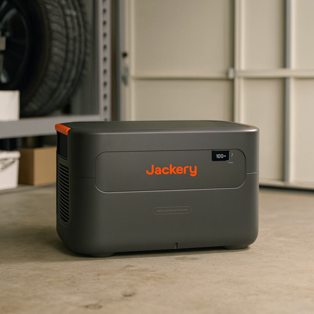 Jackery Battery Pack 3600 Plus For Home Backup Power And Off Grid Storage Compatible With HomePower 3600 Plus Pro Max lifestyle hero image