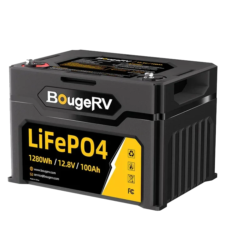 12V 1280Wh/100Ah LiFePO4 Battery