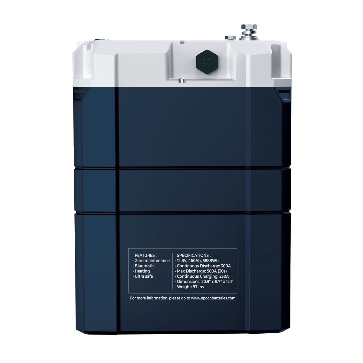 12V 460Ah V2 Elite Series LiFePO4 Battery (5.89kWh)
