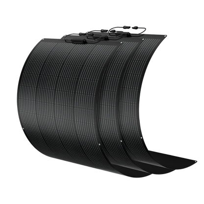 BougeRV Arch 200 Watt Fiberglass Flexible Curved Solar Panel