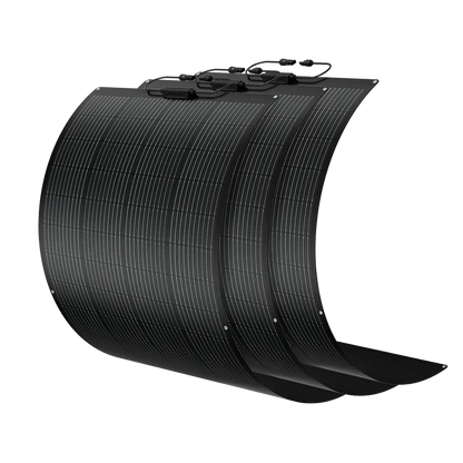 BougeRV Arch 200 Watt Fiberglass Flexible Curved Solar Panel