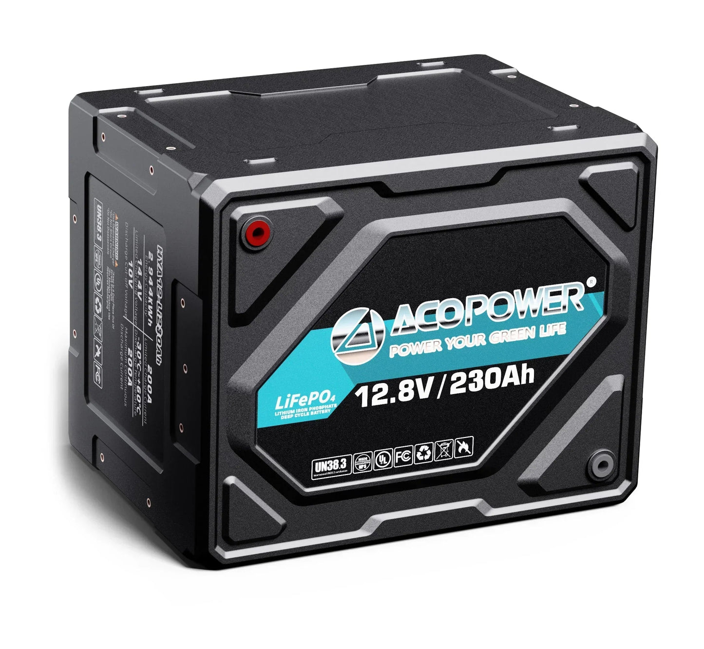 ACOPOWER Li-Cube Stable Lithium RV Battery – 100Ah / 230Ah
