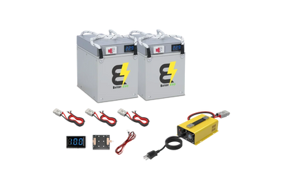 BatteryEVO 24V Eagle 2x Battery Kit (120Ah - 3kWh)