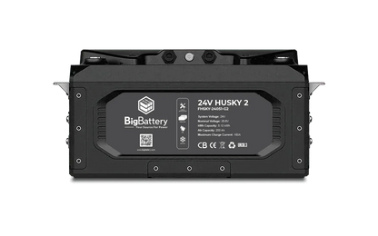 BigBattery 24V HUSKY 2 INV Lithium Battery 5.12kWh 200Ah | LiFePO4 | Inverter Comms | RV | Off-Grid | Marine Battery