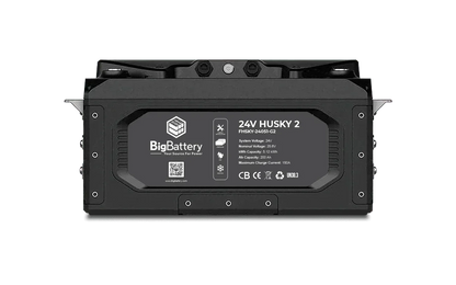 BigBattery 24V HUSKY 2 INV Lithium Battery 5.12kWh 200Ah | LiFePO4 | Inverter Comms | RV | Off-Grid | Marine Battery