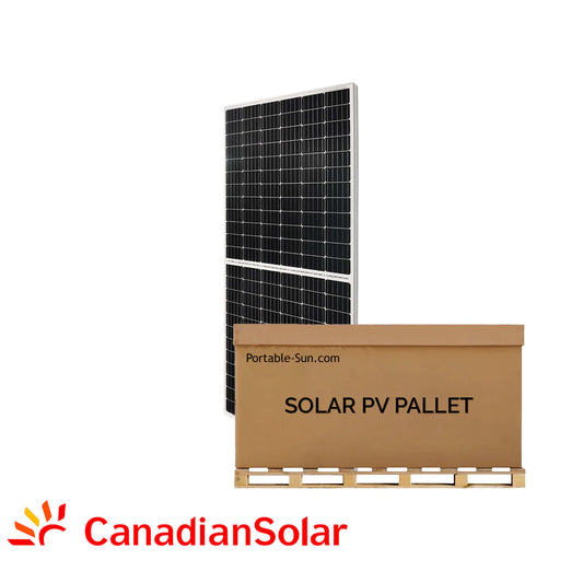 Canadian Solar N-Type TOPCon Bifacial Solar Panel 710W CS7N-710-TB-AG Up to 850W Bifacial