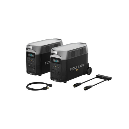 EcoFlow DELTA Pro*2 + Double Voltage Hub