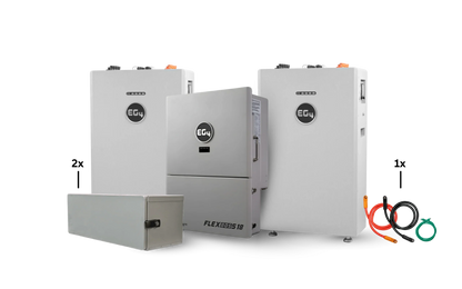 EG4 Hybrid Power Kit | 13kW 120/240V Output 48VDC - 32kWh System Bundle | 1 x EG4 FlexBoss18 Hybrid Inverter + 2 x EG4 All-Weather 314Ah Battery