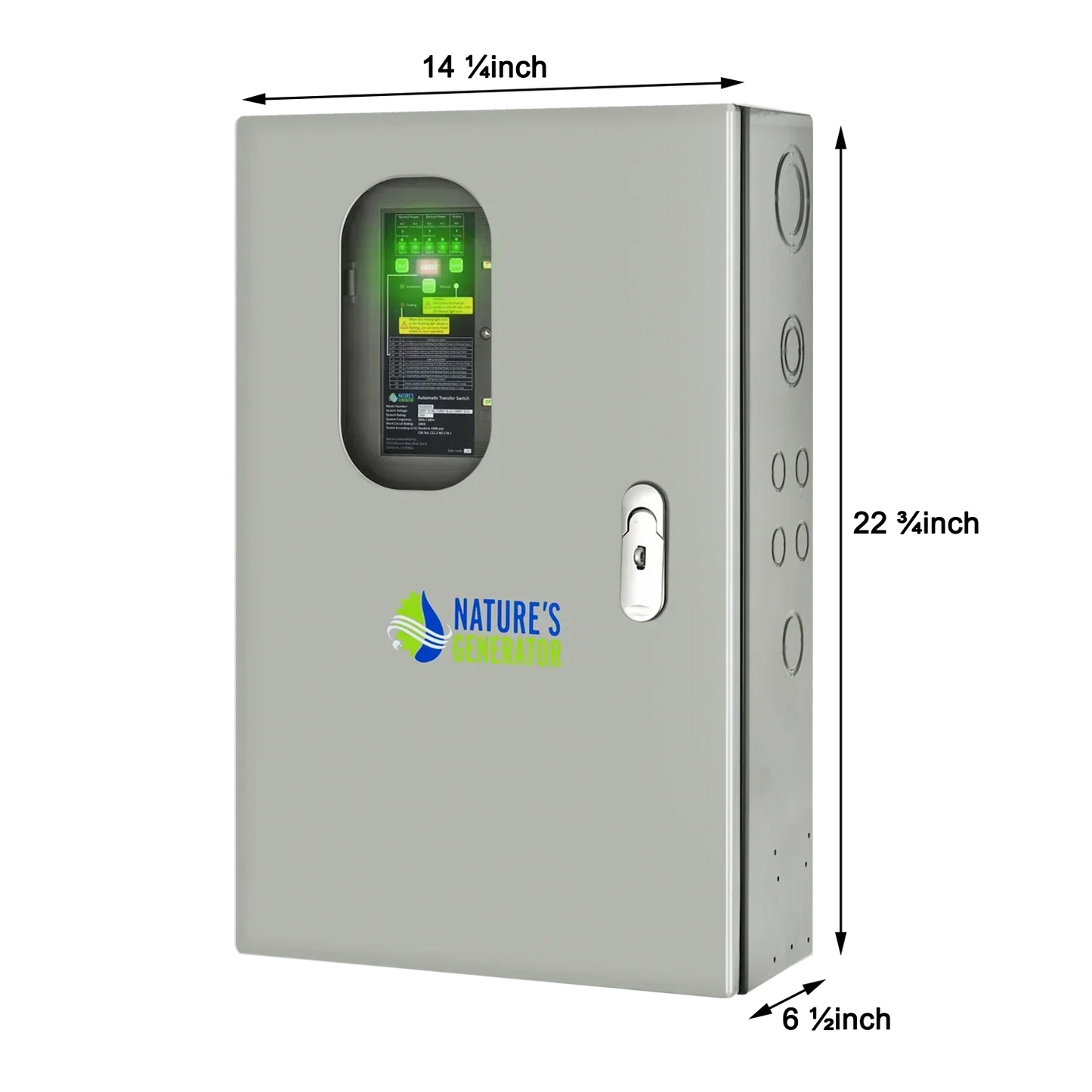 Nature's Generator 30A Automatic Generator Transfer Switch