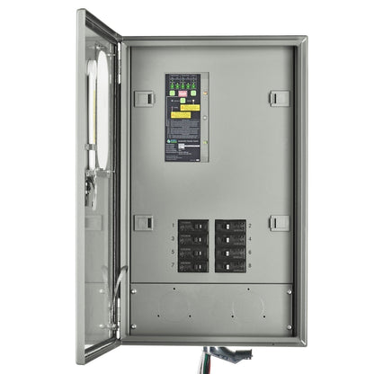 30A Automatic Generator Transfer Switch for Home Backup Power with 50A Bus Bar and Automatic Power Transfer