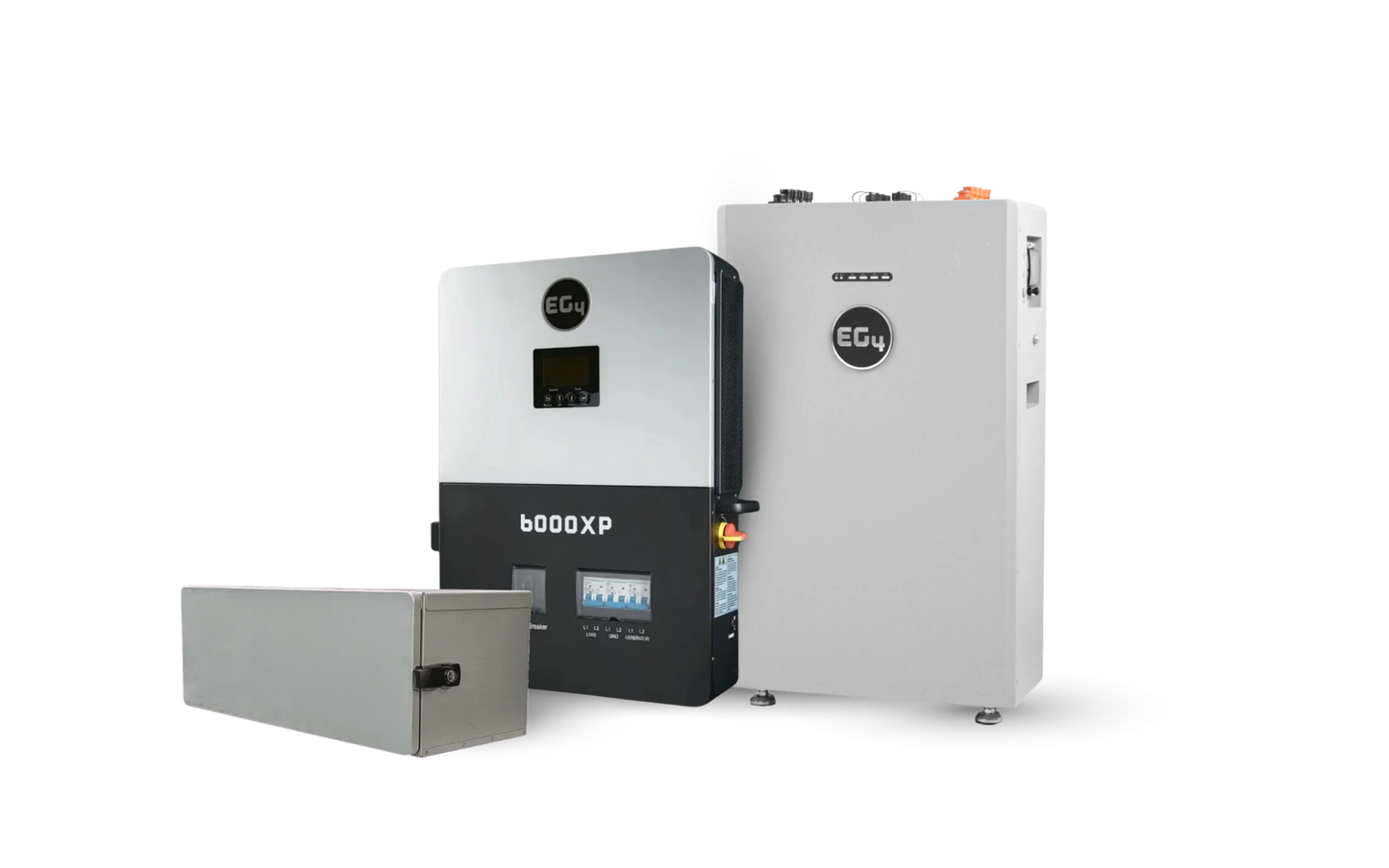 EG4 OffGrid Power Kit | 6kW 120/240V Output 48VDC - 16kWh System Bundle | 1 x EG4 6000XP Inverter + 1 x EG4 WallMount 314Ah All Weather Battery