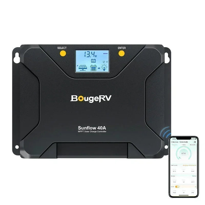 BougeRV 12V 400 Watt Rigid Solar Kit Upgraded Version