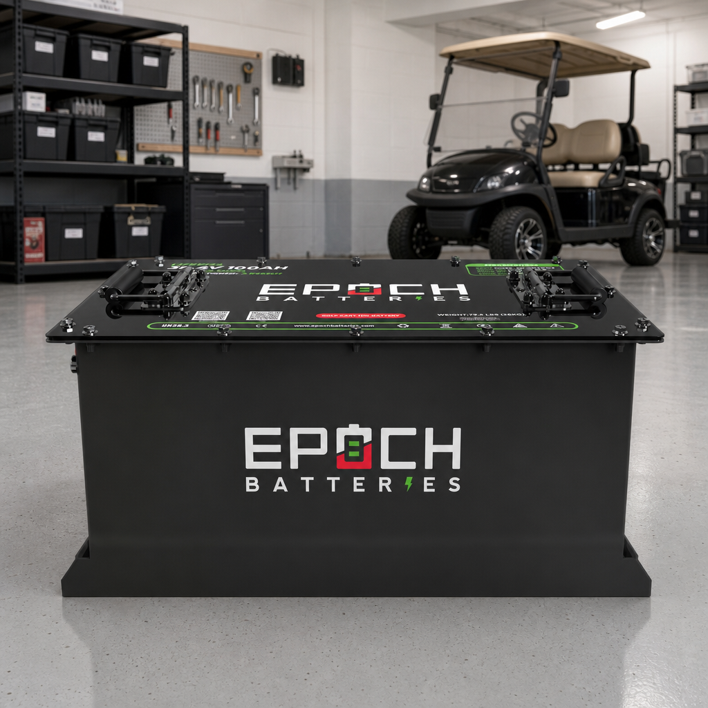 36V 100Ah Golf Cart Battery Complete Kit - Lithium (LiFePO4)
