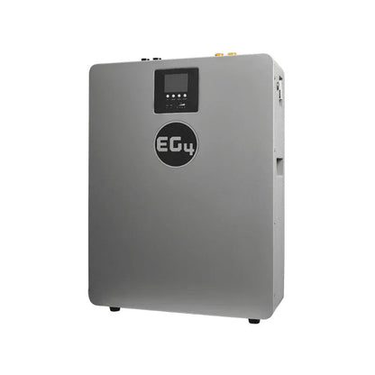 EG4 100Ah Lithium Battery - WallMount [Indoor] | 48V 5.12kWh LiFePO4 | UL1973 Certified | 10-Year Warranty