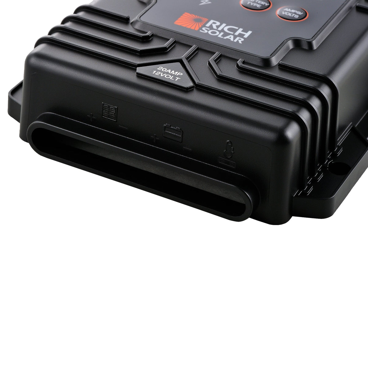 BRAVO Waterproof 20 | 20 Amp Waterproof PWM Solar Charge Controller