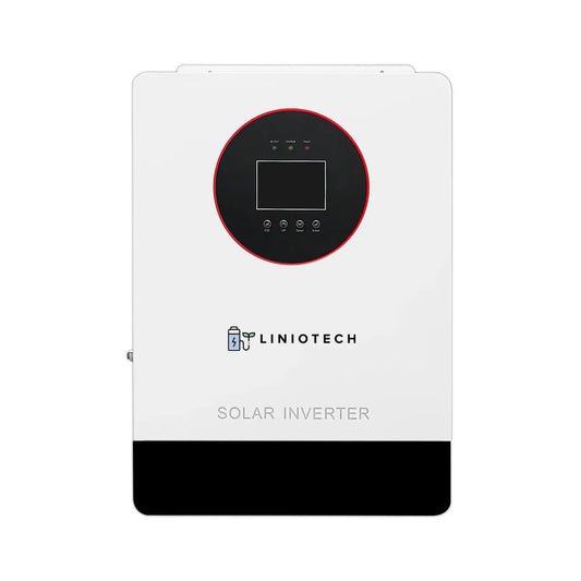 LINIOTECH 6500W Off-Grid Inverter | 9000W PV Input | 6500W Output | 48V 120 Single Phase | All-In-One Solar Inverter