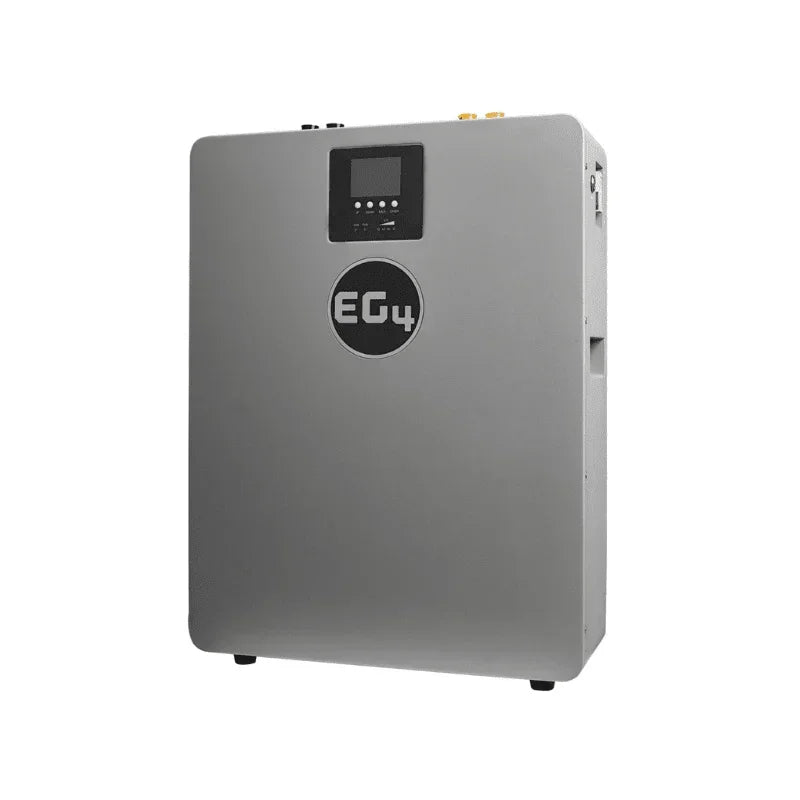 EG4 100Ah Lithium Battery - WallMount [Indoor] | 48V 5.12kWh LiFePO4 | UL1973 Certified | 10-Year Warranty