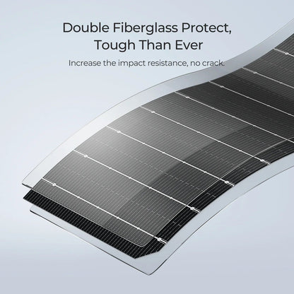 BougeRV 12V 400 Watt Flexible Solar System Kit