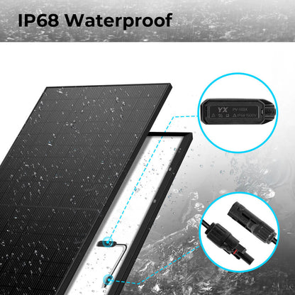 500W Mono Black PERC Solar Panel  UL61730 CEC Listed