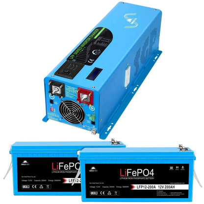 Sungold Power 4000W DC 12V Split Phase Pure Sine Wave Inverter With Charger