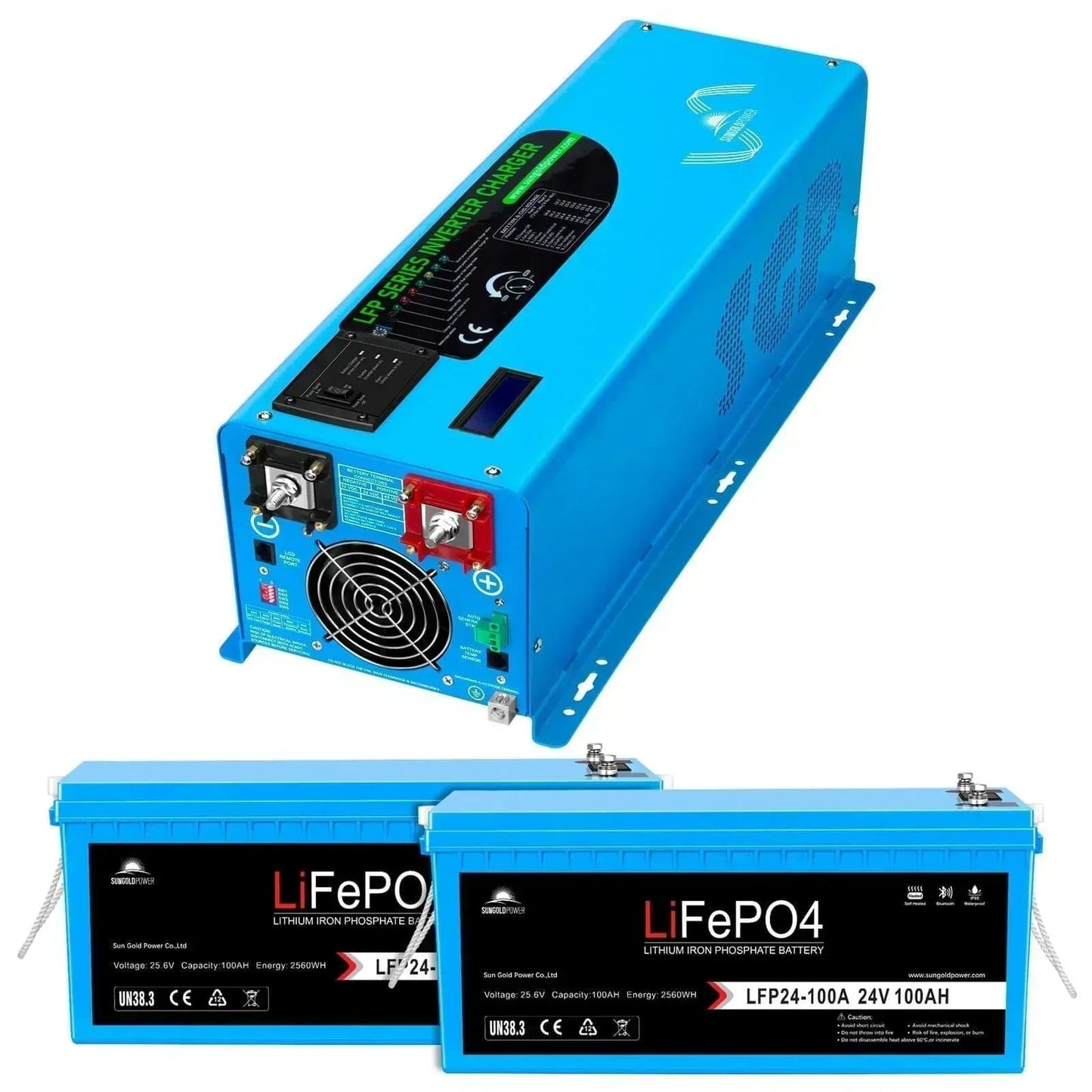 Sungold Power 4000W DC 24V Pure Sine Wave Inverter With Charger