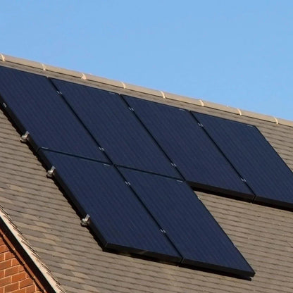 Nature's Generator 410 Watt Monocrystalline Solar Panel (10 Pack) With Solar Panel Mount Rack