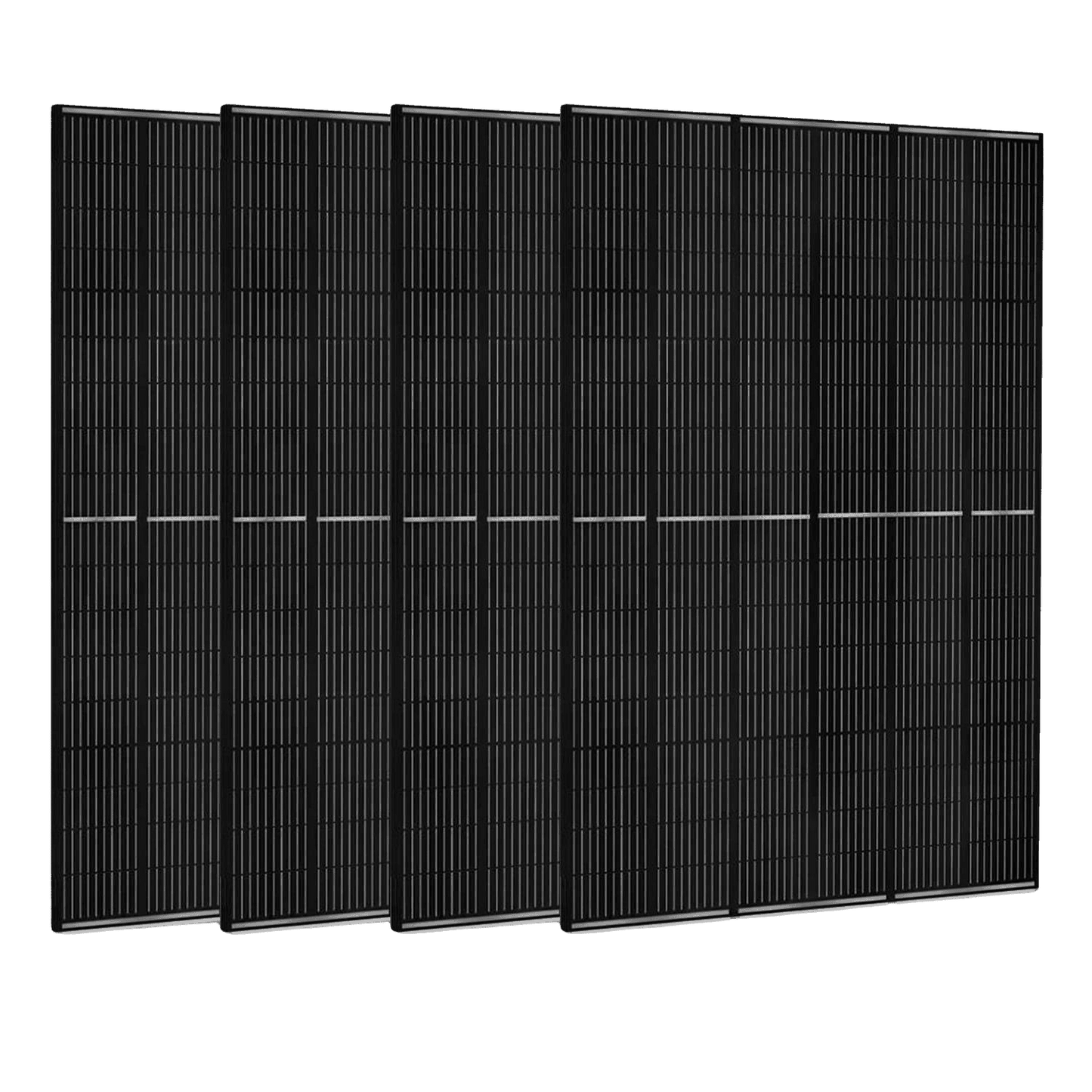 410W Monocrystalline Solar Panel 4 Pack Mono PERC Cells for High Output Power in Residential, RV, and Off Grid