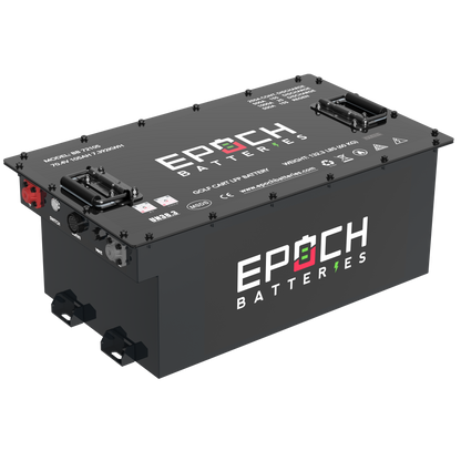70.4V (72V) 105Ah Golf Cart Battery Complete Kit - Lithium (LiFePO4)