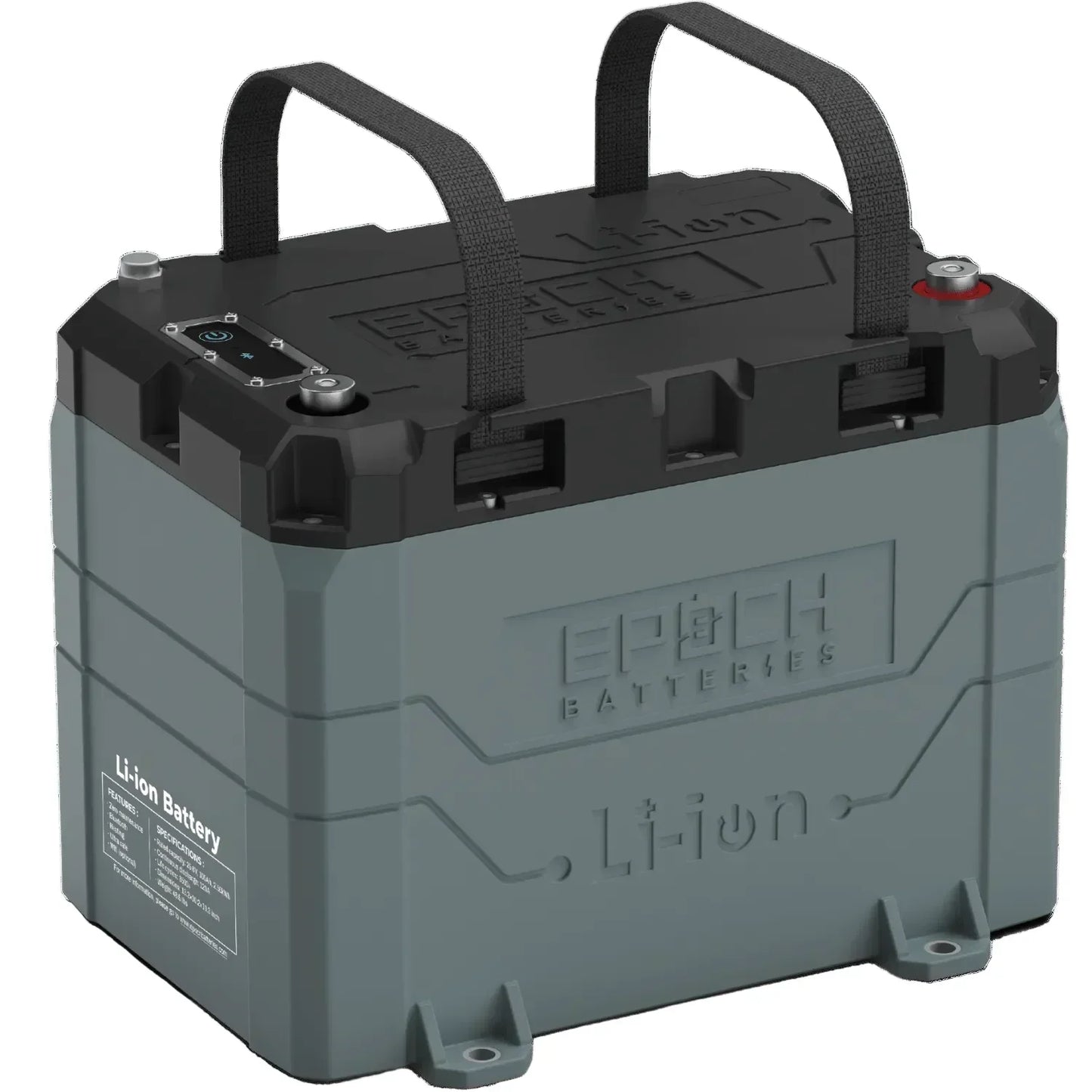 Epoch Batteries 24V 60Ah (1.54kWh) Pro Series - Heated, Bluetooth & Victron Comms LiFePO4 Battery