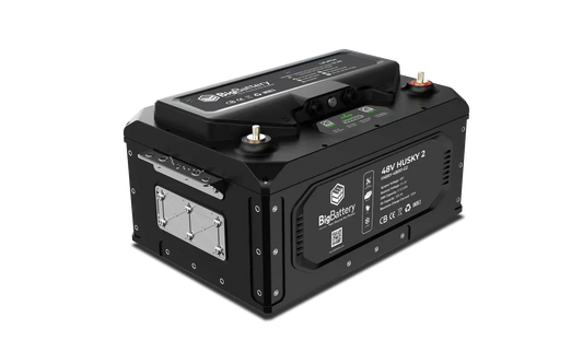 BigBattery 48V HUSKY 2 PWR | 5.12kWh LiFePO4 – High Power | Golf Cart | UTV | Industrial Battery