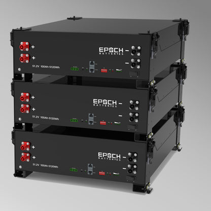 48V 100Ah (5.12kWh) - Self-Heating Server Rack Lithium Battery