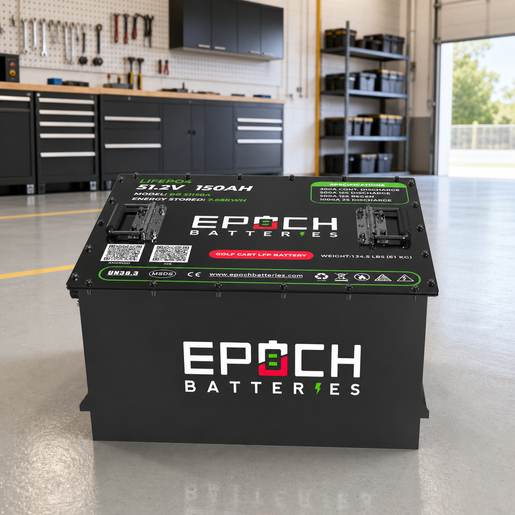 48V 150Ah Golf Cart Battery Complete Kit - Lithium (LiFePO4)