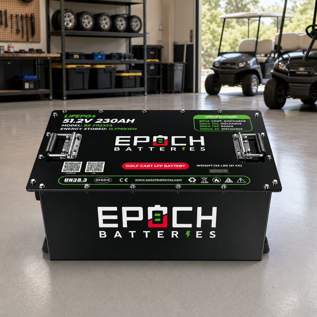48V 230Ah Golf Cart Battery Complete Kit - Lithium (LiFePO4)
